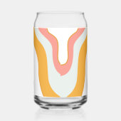 70s-vibes stijl blikvorm glas (Rechts)