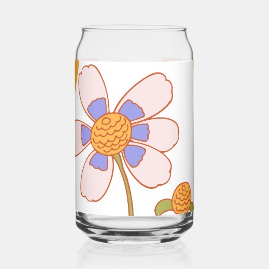70s-vibes stijl blikvorm glas (Links)