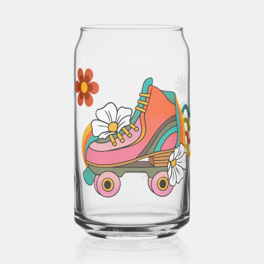 70s-vibes stijl blikvorm glas (Links)