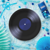 70s Vinylrecord Retro Papieren Bordje (Feest)