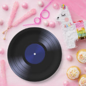 70s Vinylrecord Retro Papieren Bordje (Feest)