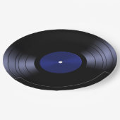 70s Vinylrecord Retro Papieren Bordje (Gekanteld)