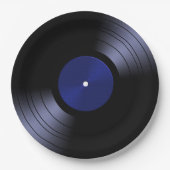 70s Vinylrecord Retro Papieren Bordje (Voorkant)