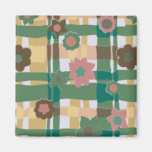 70s Wallpaper Magnet (Voorkant)