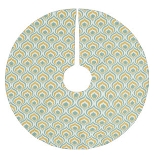 70's Wallpaper Pattern Kerstboom Rok
