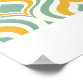 70's Wallpaper Pattern Poster (Hoek)