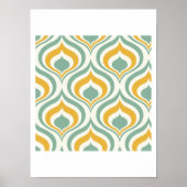 70's Wallpaper Pattern Poster (Voorkant)