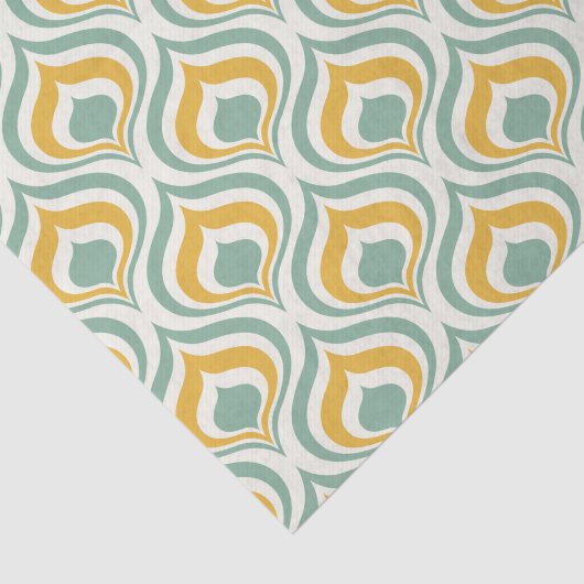 70's Wallpaper Pattern Tissuepapier (Detail)