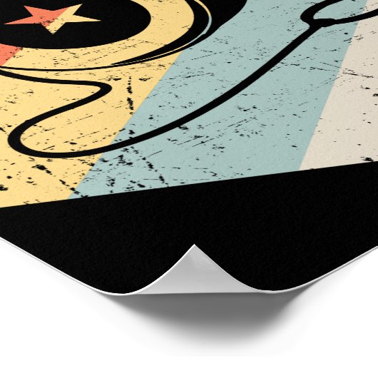 70's Yoyo Colorful Retro Poster (Hoek)