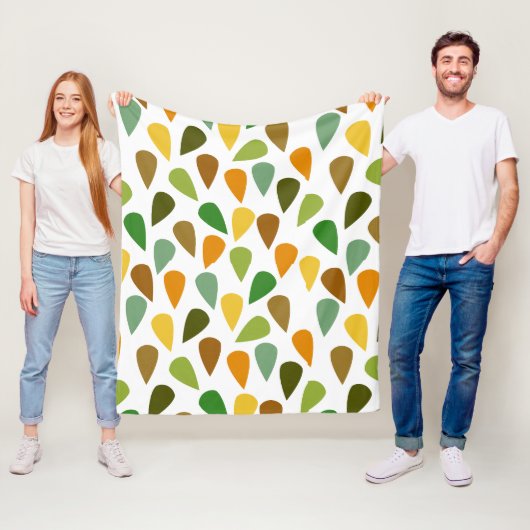 70s Zaden Fleece Deken (In situ)