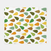 70s Zaden Fleece Deken (Voorkant (Horizontaal))