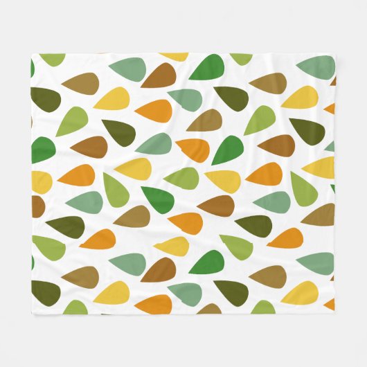 70s Zaden Fleece Deken (Voorkant (Horizontaal))