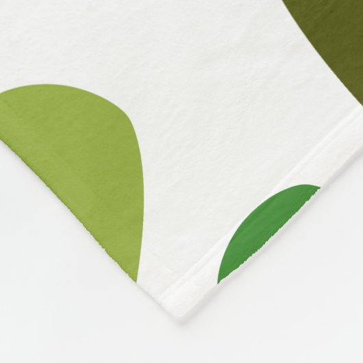 70s Zaden Fleece Deken (Hoek)