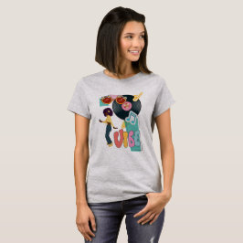 70s zomerse mode t-shirt