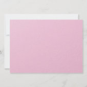 70ste aangepaste foto roze en goud kaart (Achterkant)