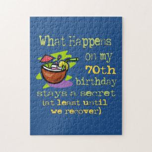 70ste cadeautjes van de Birthday Party. Wat gebeur Legpuzzel