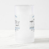 70ste D-Day Luchtslag van Normandië Jubileum Matglas Bierpul (Center)