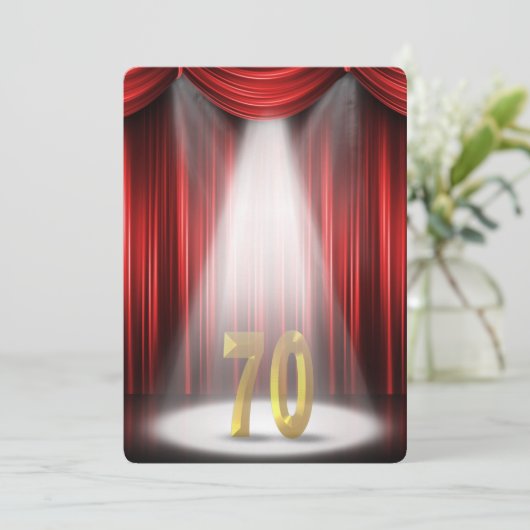70ste huwelijksjubileumfeest kaart