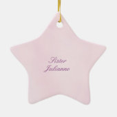 70ste Jubileum van het religieuze leven Katholieke Keramisch Ornament (Achterkant)