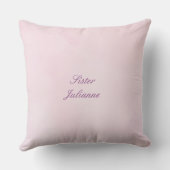 70ste Jubileum van het religieuze leven Katholieke Kussen (Achterkant)