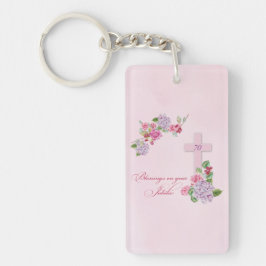 70ste Jubileum van het religieuze leven Katholieke Sleutelhanger