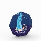 70ste Jubileum van het religieuze leven Nun roze v Fotoblokken (Links)