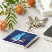 70ste Jubileum van het religieuze leven Nun roze v Sleutelhanger (Zijkant)