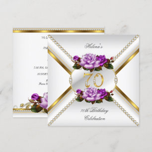 70ste Lila Roos voor de bevalling voor vrouwen Kaart