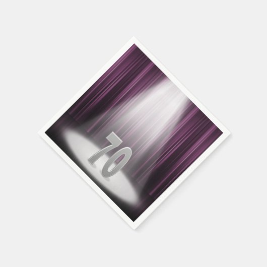 70ste trouwdag in de schijnwerpers servetten (Hoek)