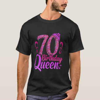 70ste verjaardag 70 VERJAARDAG KONINGIN Grappige v T-shirt