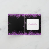 70ste verjaardag bedankkaart (Binnen)