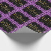 70ste verjaardag cadeaupapier (Hoek)