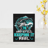 70ste verjaardag Gevist Grappig 70 Nog steeds houd Kaart (Gele Bloem)