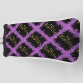 70ste verjaardag  golfheadcover (Voorkant)