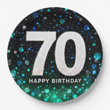 70ste verjaardag groene toon