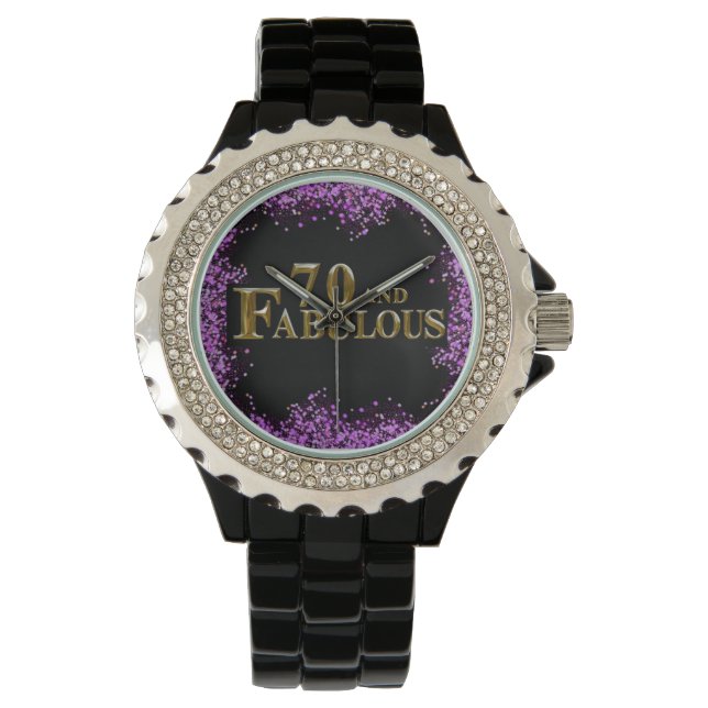 70ste verjaardag horloge (Voorkant)