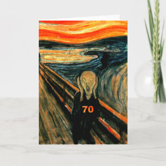 70ste Verjaardag Kaart