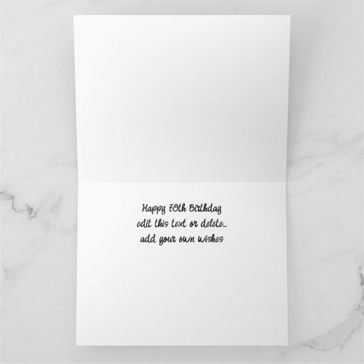 70ste verjaardag mijlpaal Verjaardag Kaart 1955 fe (Binnen)