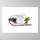 70ste verjaardag poster (Voorkant)