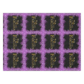 70ste verjaardag tafelkleed (Voorkant (Horizontaal))