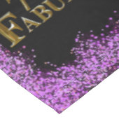 70ste verjaardag tafelkleed (Gekanteld)