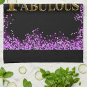 70ste verjaardag theedoek (Gevouwen)