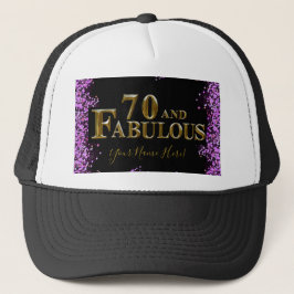 70ste verjaardag trucker pet
