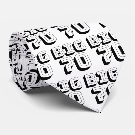 70ste verjaardag van de zevende verjaardag van de  stropdas (Opgerold)