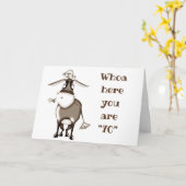 **70ste VERJAARDAG** WEES NIET EEN VAN DEZE! Kaart (Gele Bloem)