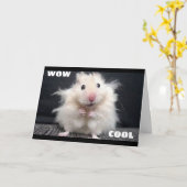 ***70ste VERJAARDAG WENSEN *** W0W HAAR IS OP EIND Kaart (Gele Bloem)