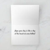 **70ste VERJAARDAG WENSEN ZIJN ALS EEN DAG OP HET Kaart (Binnen)