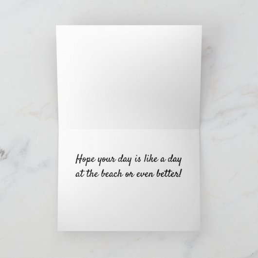 **70ste VERJAARDAG WENSEN ZIJN ALS EEN DAG OP HET  Kaart (Binnen)