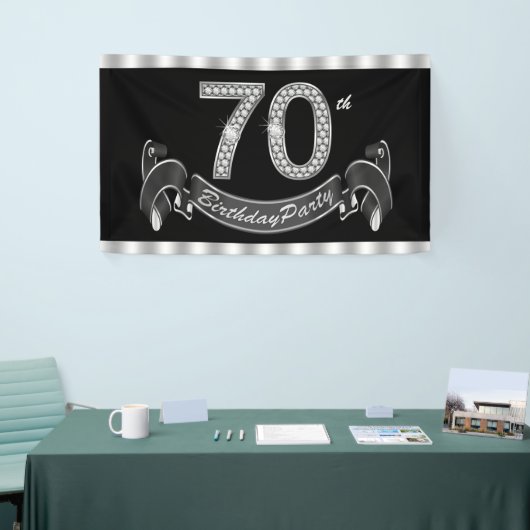 70ste verpartij spandoek (Beurs)