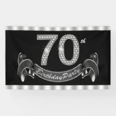 70ste verpartij spandoek (Horizontaal)